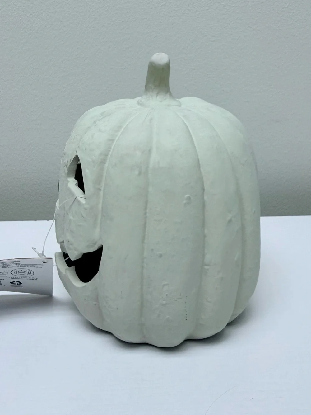 Terracotta Light-Up Pumpkins Cream Jack O'lantern - Bullseye's Playground™ 2026